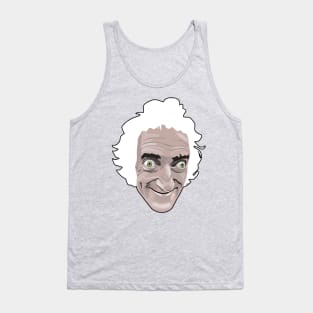 Marty with white hair Tank Top